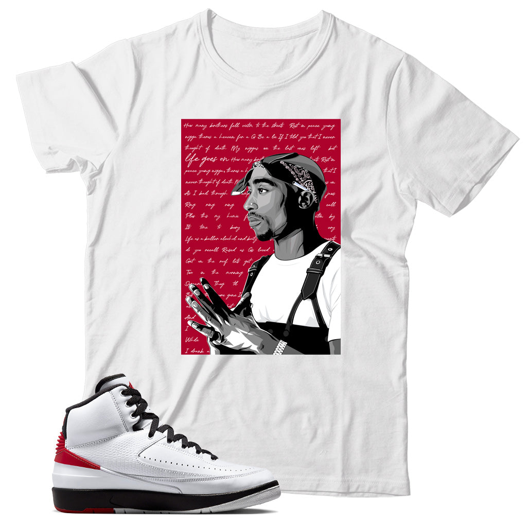 Jordan 2 Chicago shirt