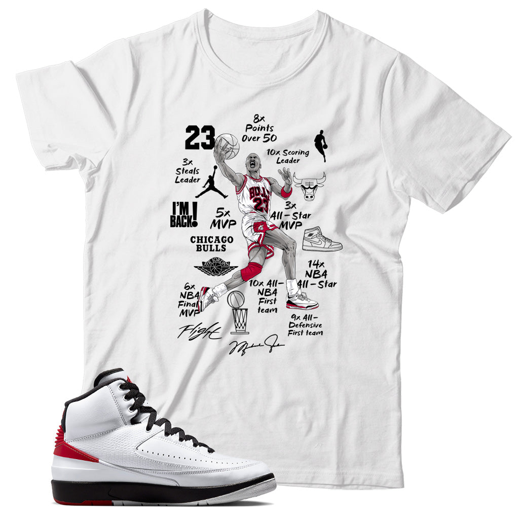 Jordan 2 Chicago shirt