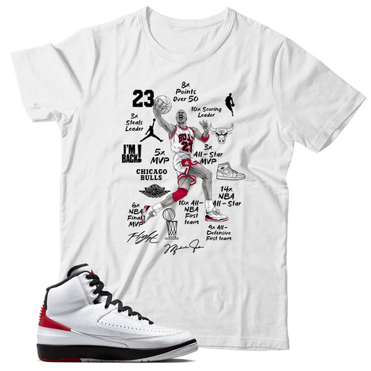 Jordan 2 Chicago shirt