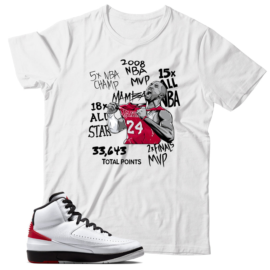 Jordan 2 Chicago shirt