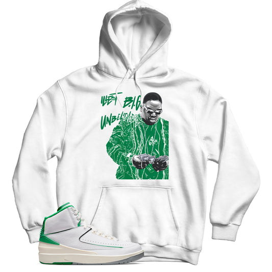 Jordan 2 Lucky Green hoodie