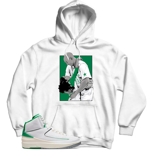 Jordan 2 Lucky Green hoodie