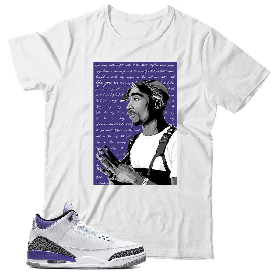 Jordan 3 Dark Iris shirt