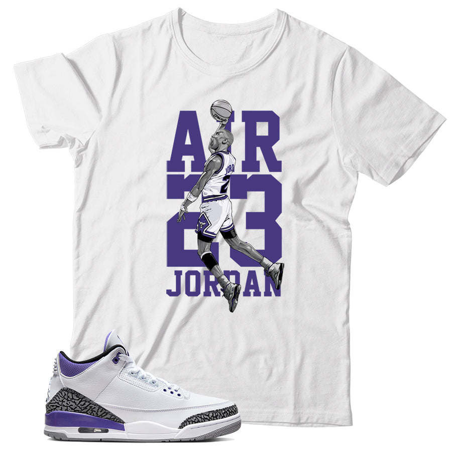 Jordan 3 Dark Iris shirt