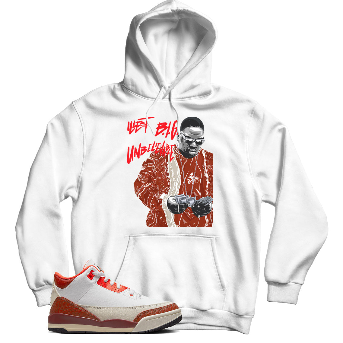 Jordan 3 Dunk On Mars hoodie