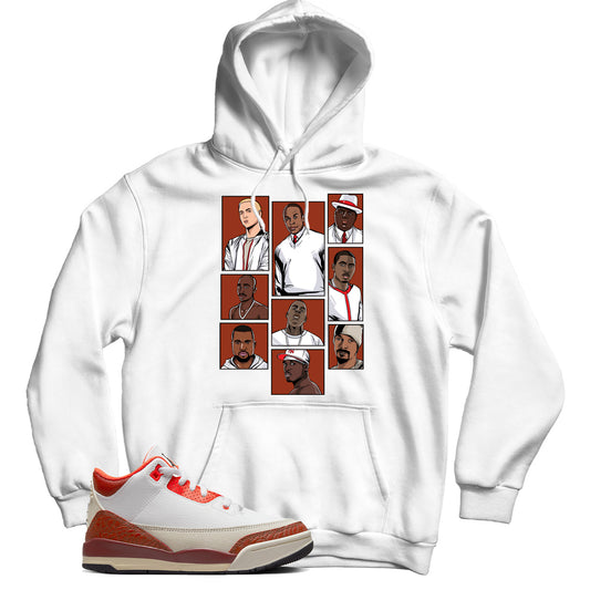 Jordan 3 Mars Stone hoodie