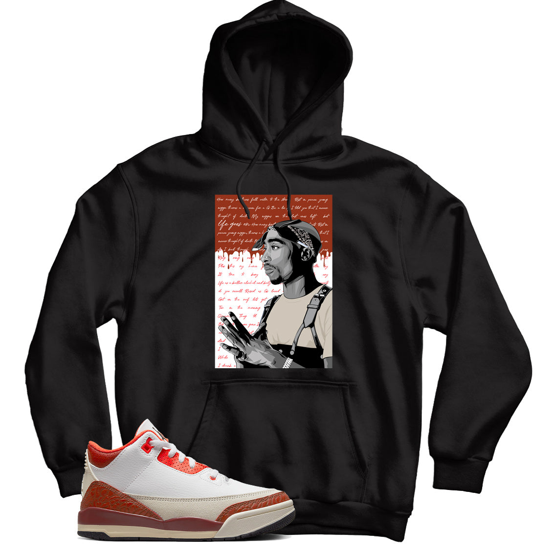 Jordan 3 Dunk On Mars hoodie