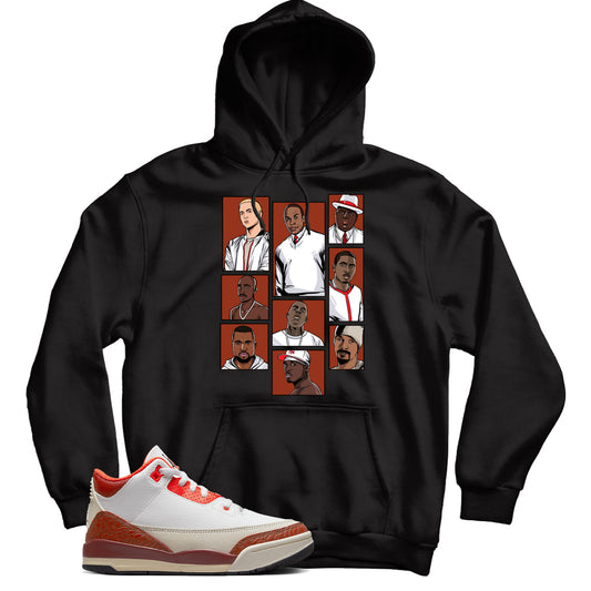 Jordan 3 Mars Stone hoodie