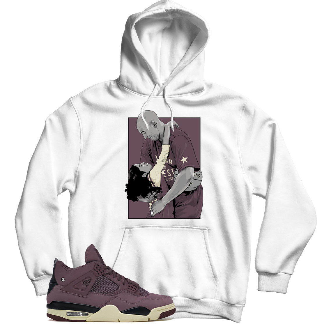 Jordan 4 Violet Ore hoodie