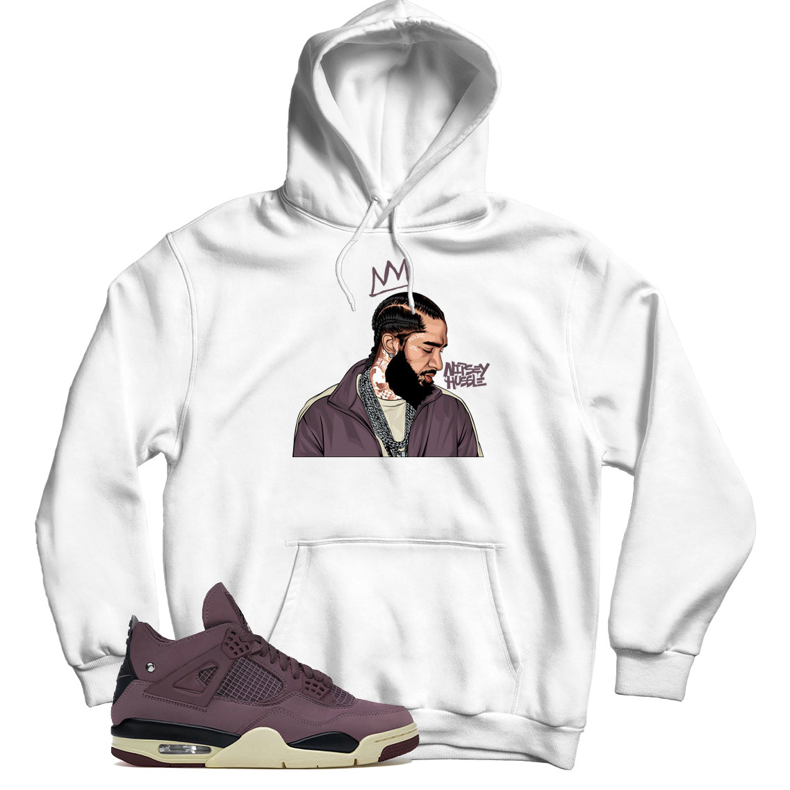 Jordan 4 Violet Ore hoodie