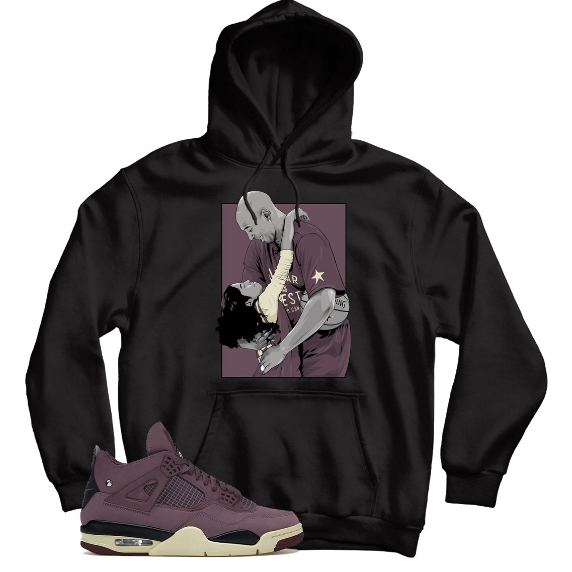 Jordan 4 Violet Ore hoodie