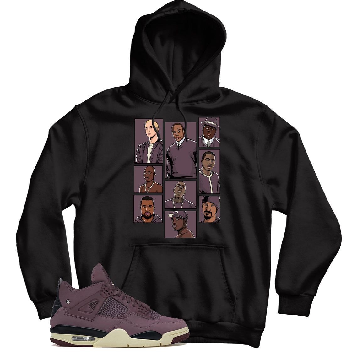 Jordan 4 Violet Ore hoodie
