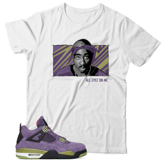 Jordan 4 Canyon Purple shirt