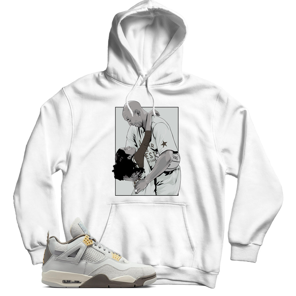 Jordan 4 Craft Photon Dust hoodie