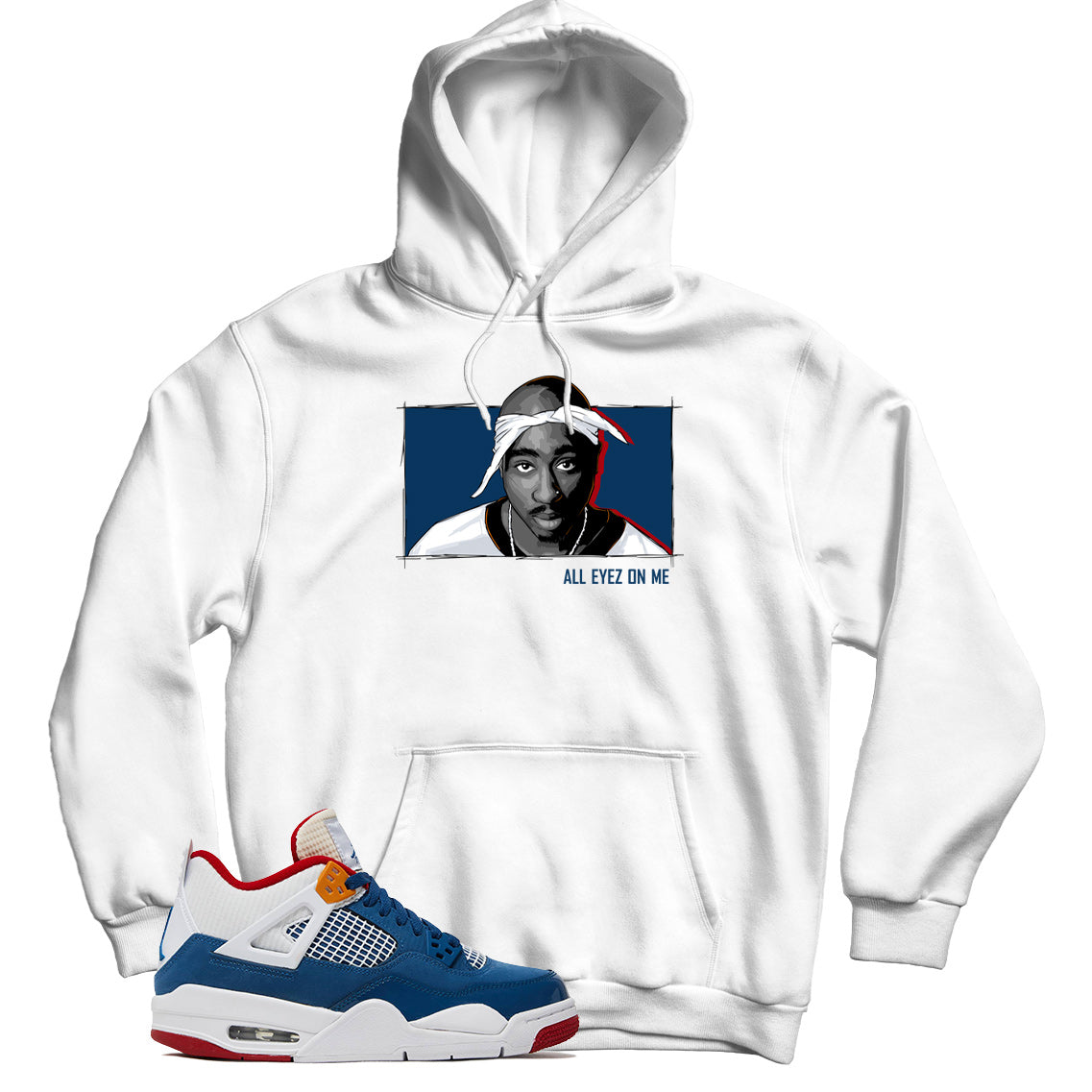 Jordan 4 Messy Room hoodie