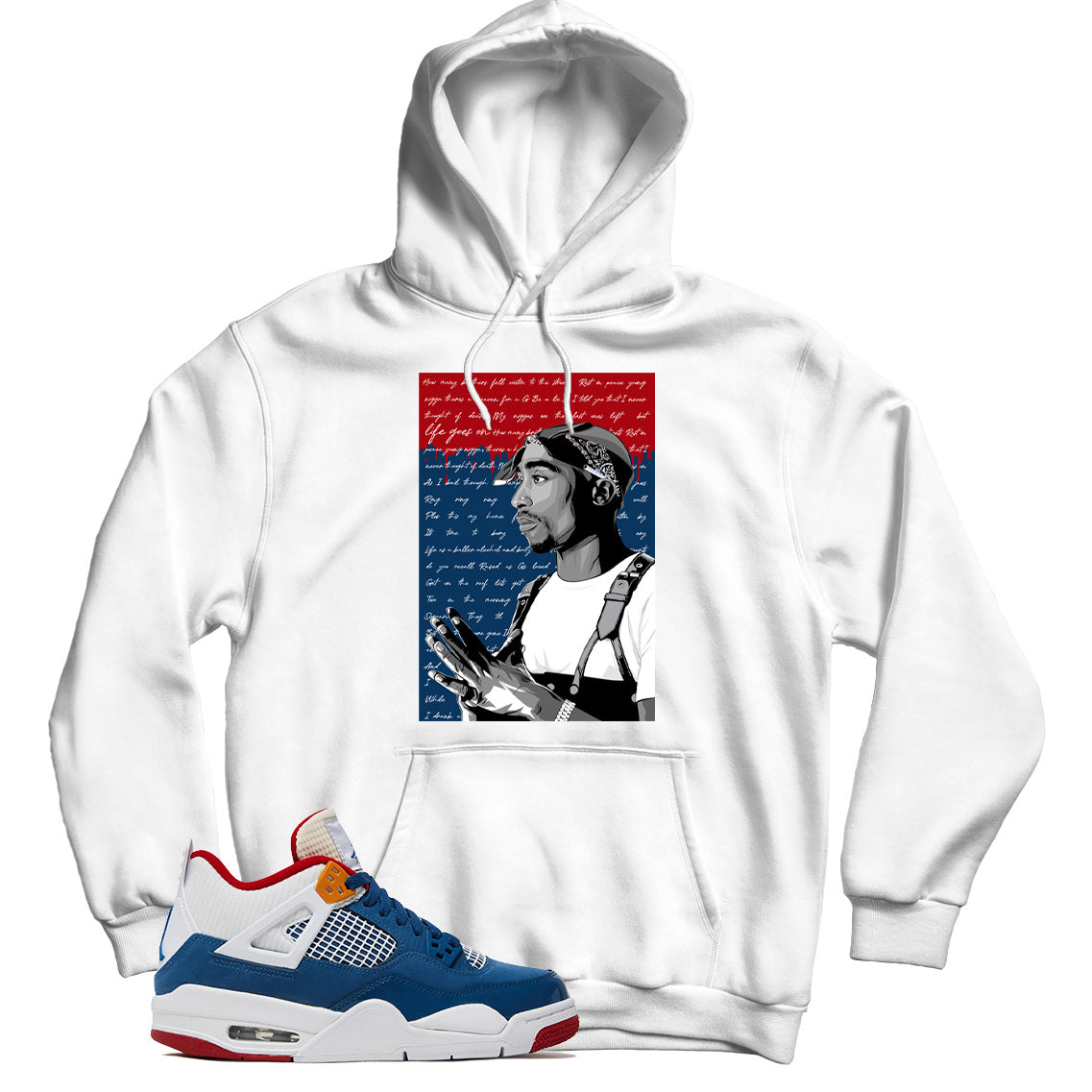 Jordan 4 Messy Room hoodie