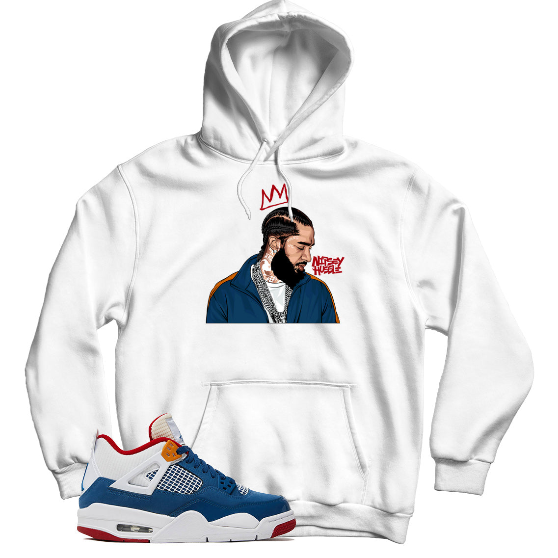 Jordan 4 Messy Room hoodie