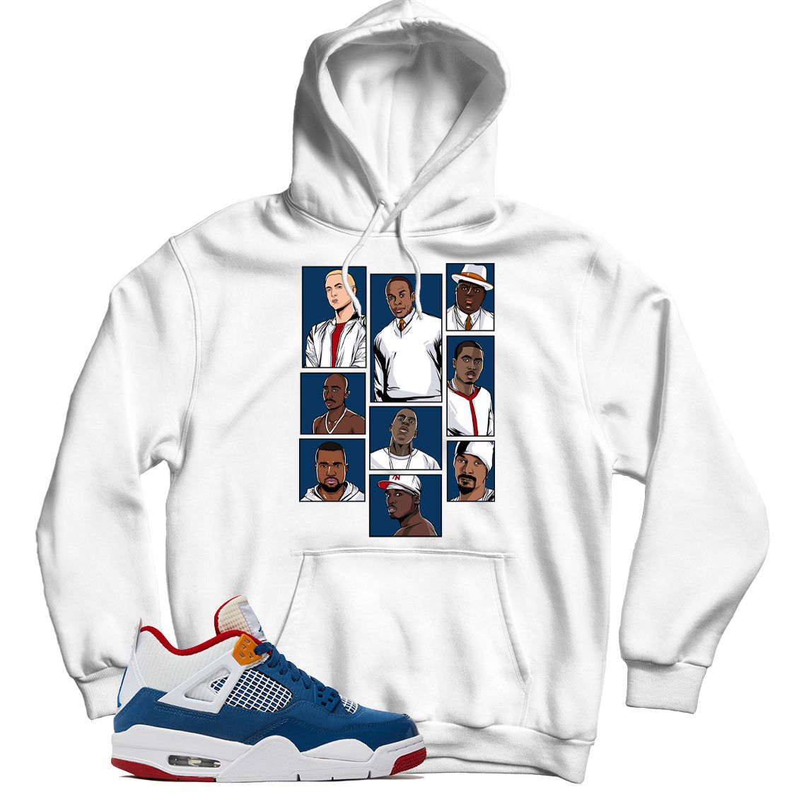 Jordan 4 Messy Room hoodie