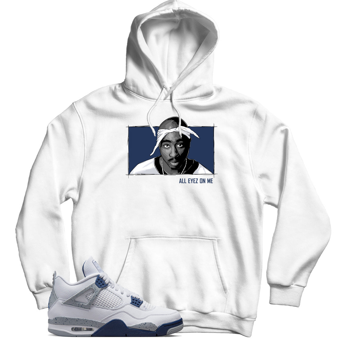Jordan 4 Midnight Navy hoodie