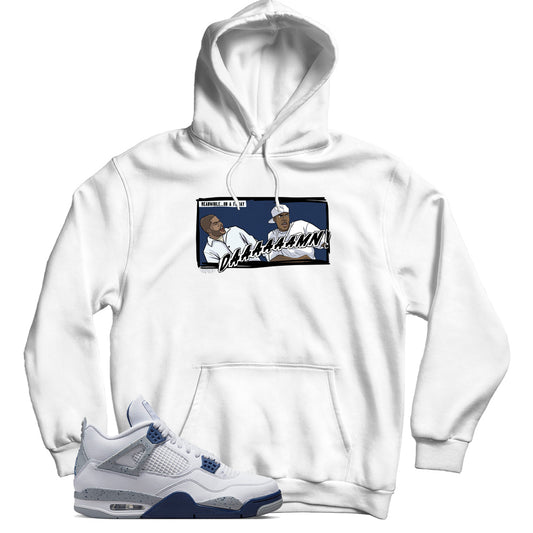 Jordan 4 Midnight Navy hoodie