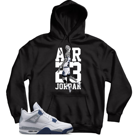 Jordan 4 Midnight Navy hoodie