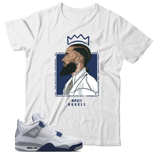 Jordan 4 Midnight Navy shirt