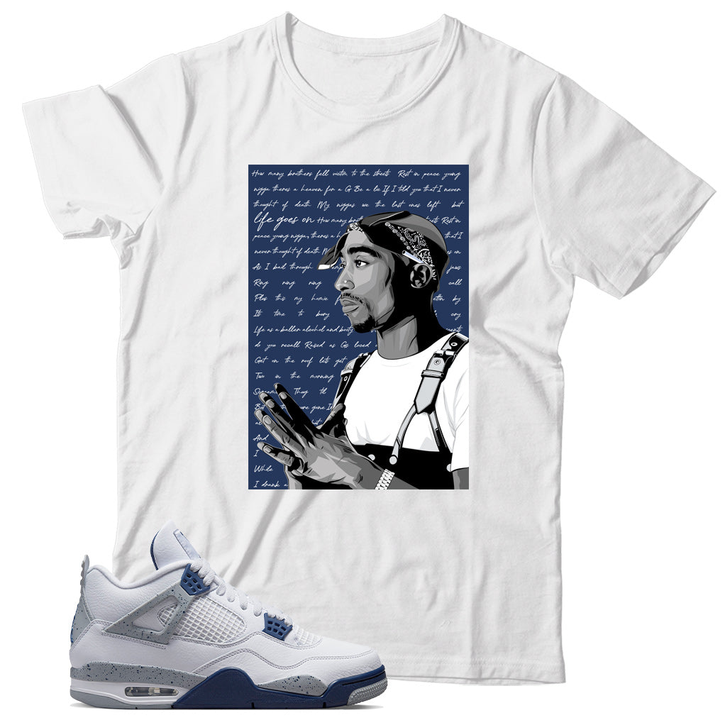 Jordan 4 Midnight Navy shirt