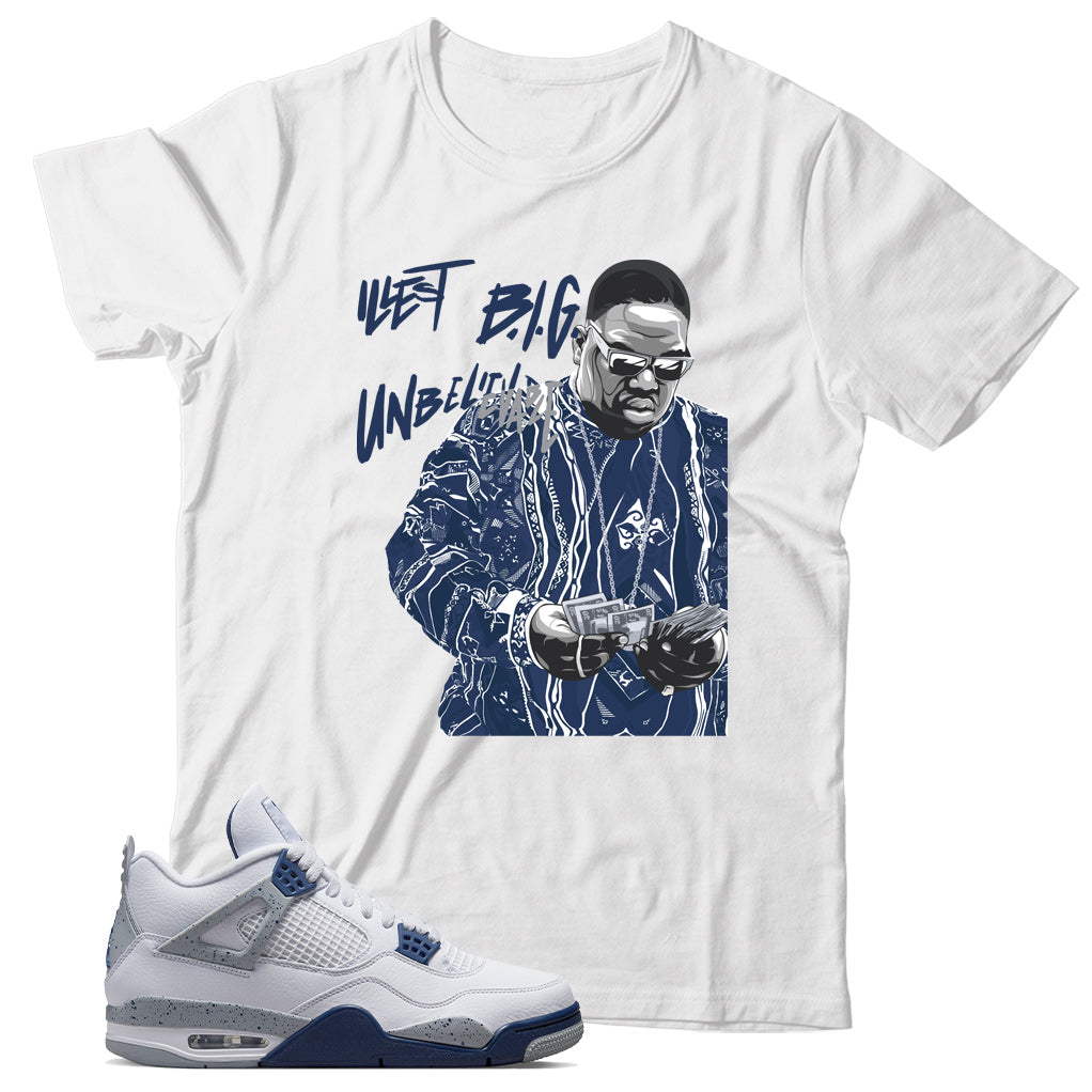 Jordan 4 Midnight Navy shirt