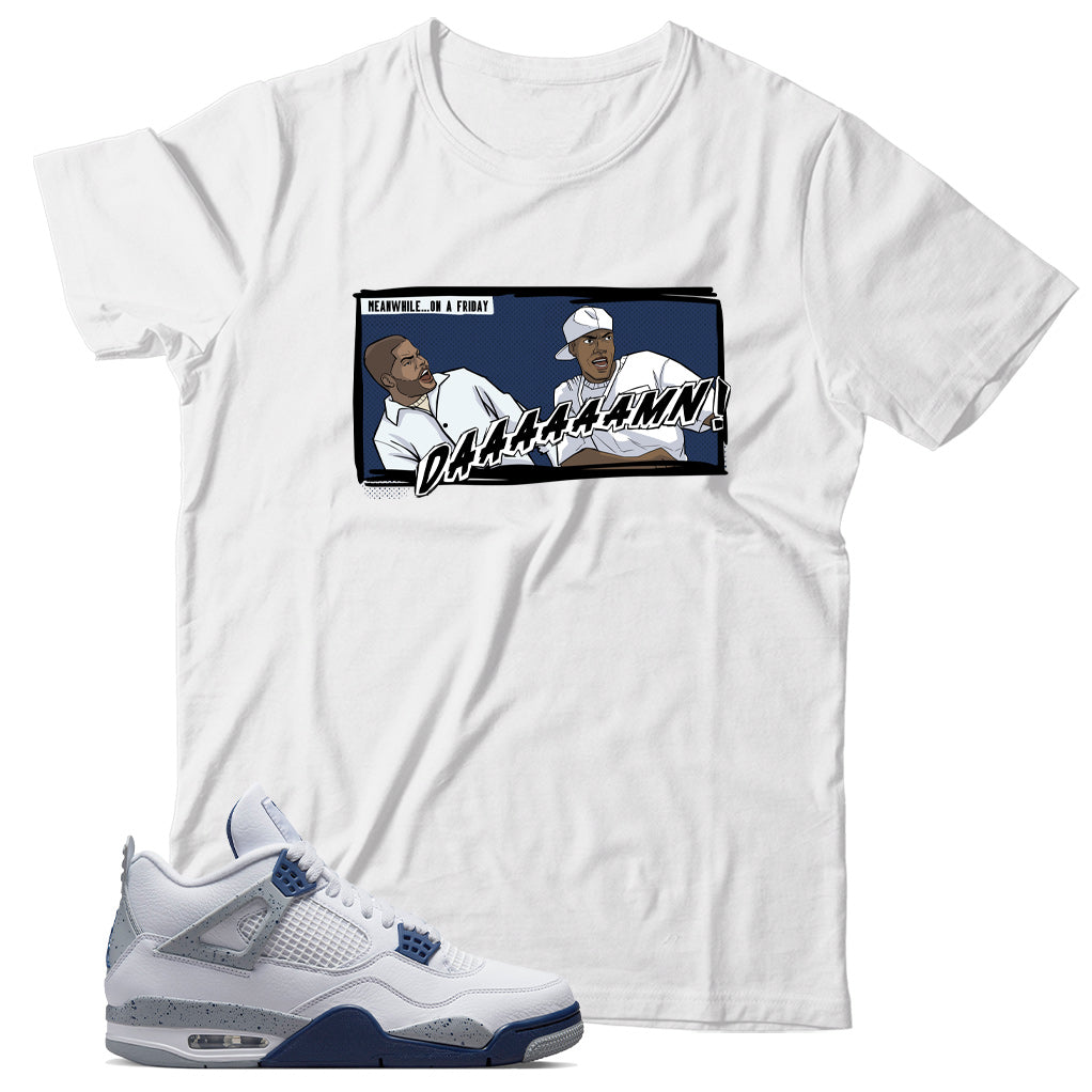 Jordan 4 Midnight Navy shirt