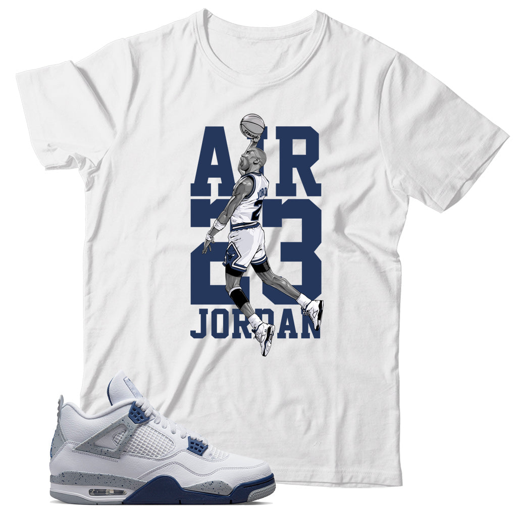 Jordan 4 Midnight Navy shirt