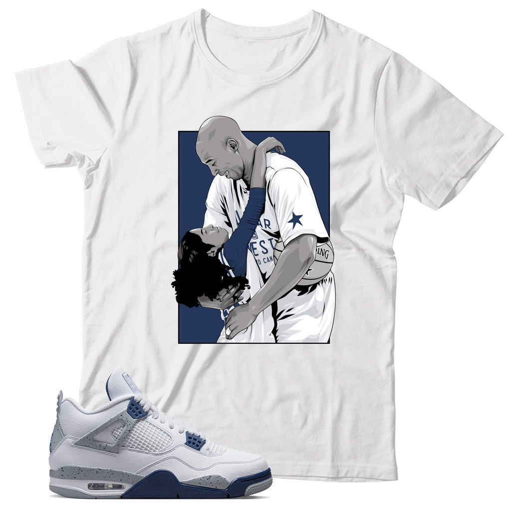 Jordan 4 Midnight Navy shirt