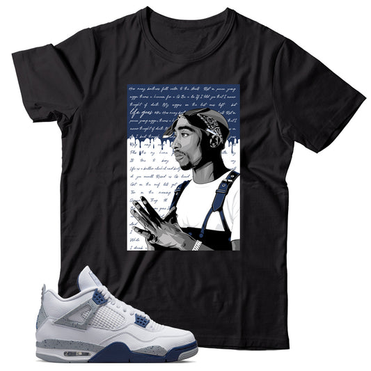 Jordan 4 Navy Shirt