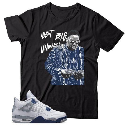 Jordan 4 Navy Shirt