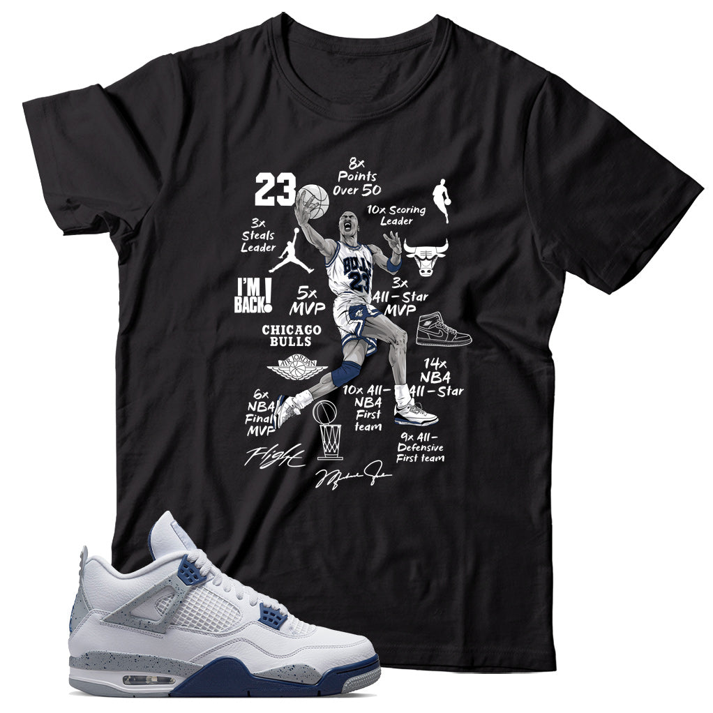 Jordan 4 Midnight Navy Shirt