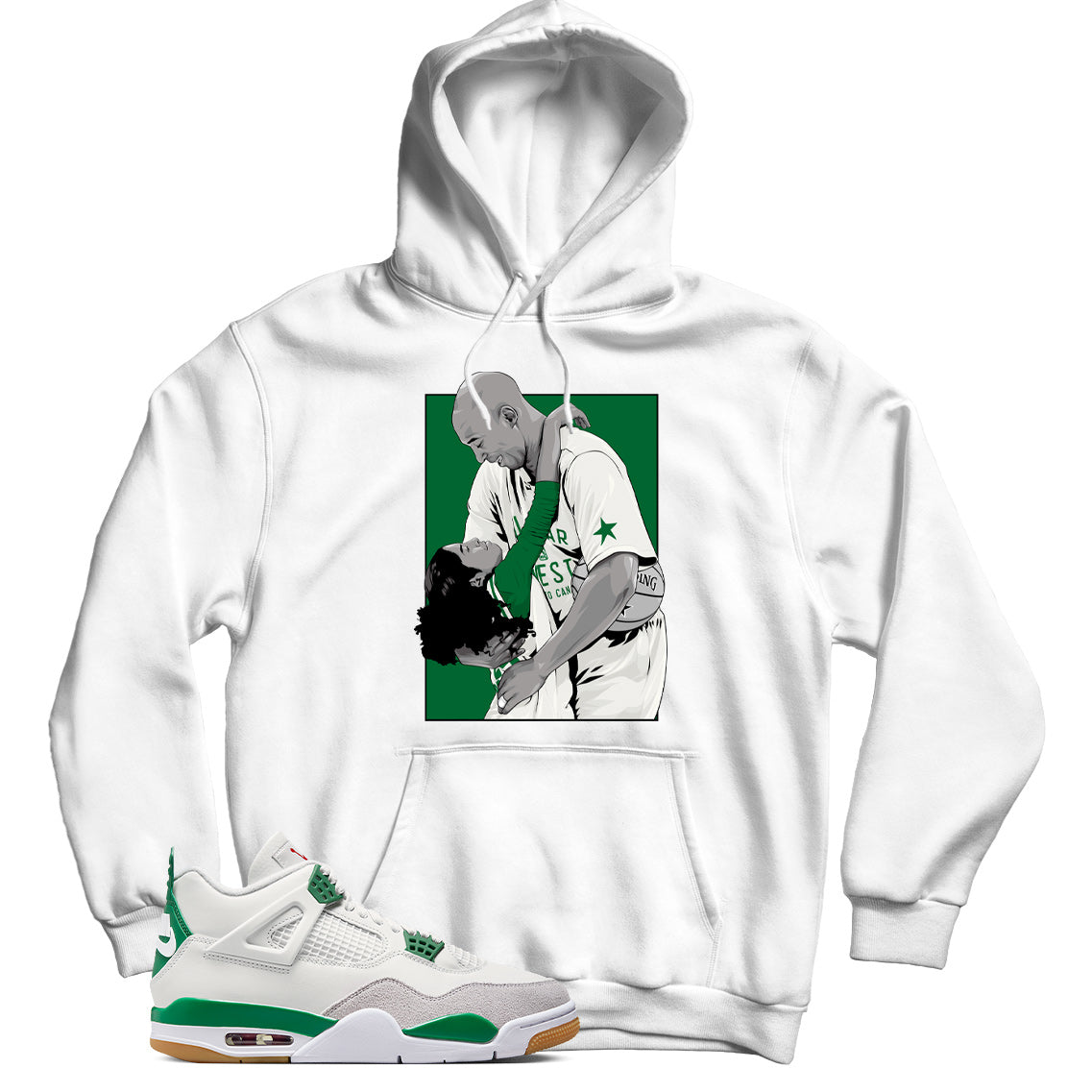 Jordan 4 SB Pine Green Hoodie