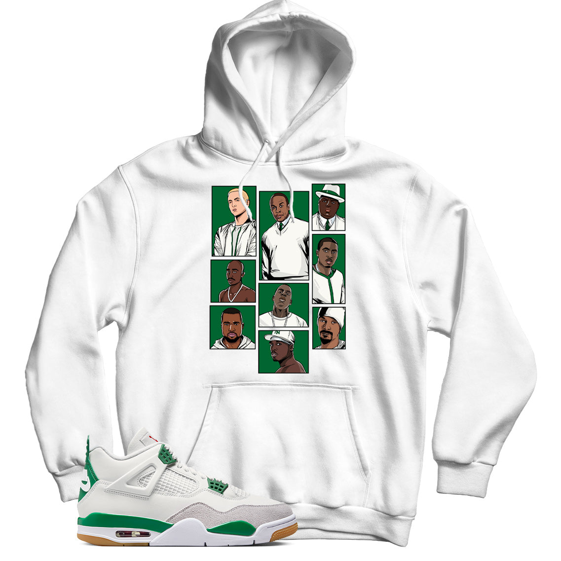 Jordan 4 Pine Green Hoodie