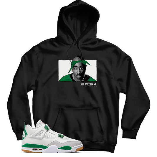 Jordan 4 SB Pine Green Match Hoodie