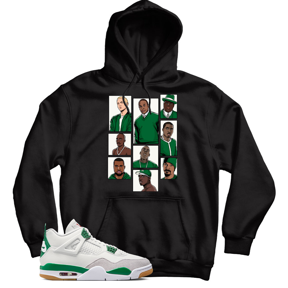Jordan 4 Pine Green Hoodie