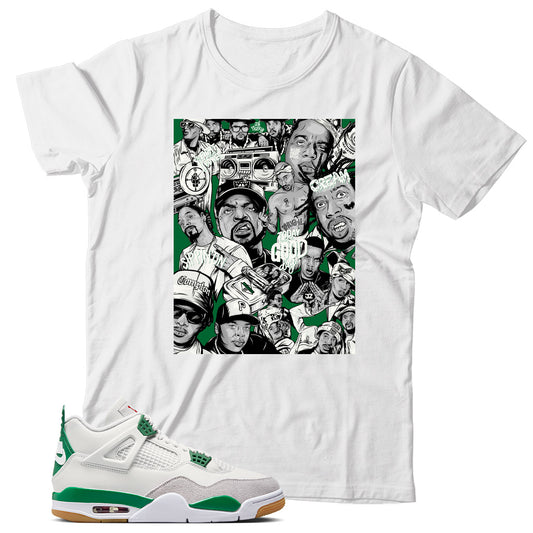 Jordan 4 Pine Green shirt