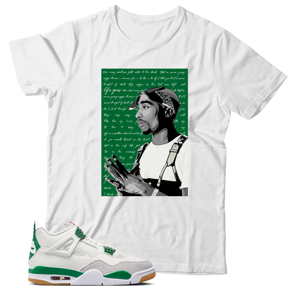 Jordan 4 SB Pine Green Match T-Shirt - 2P(2)