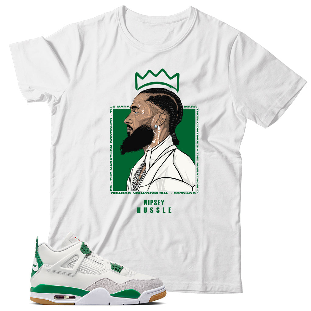 Jordan 4 Pine Green shirt