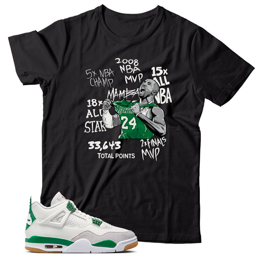 Jordan 4 SB Pine Green Shirt