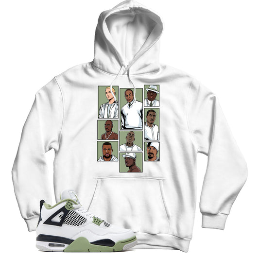 Jordan 4 Oil Green hoodie