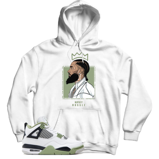 Jordan 4 Oil Green hoodie