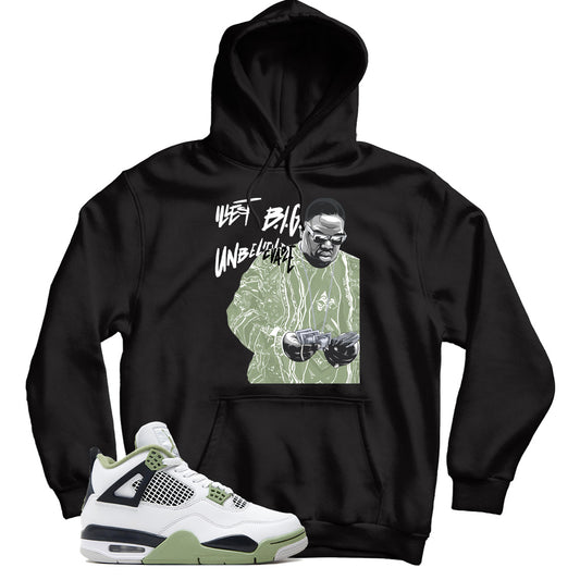 Jordan 4 Oil Green hoodie