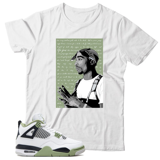 Jordan 4 Seafoam shirt