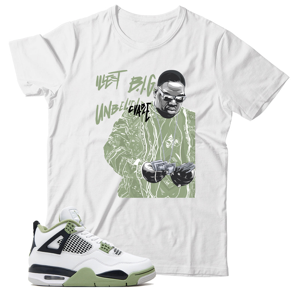 Jordan 4 Seafoam shirt