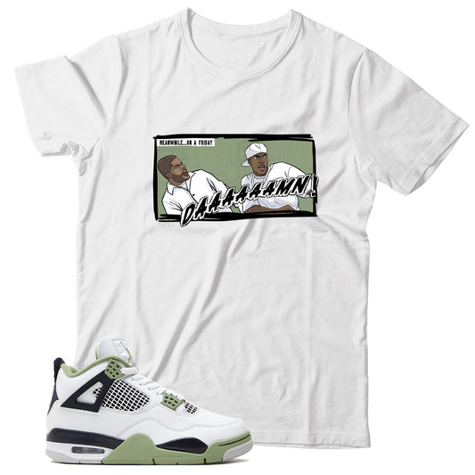 Jordan 4 Seafoam shirt