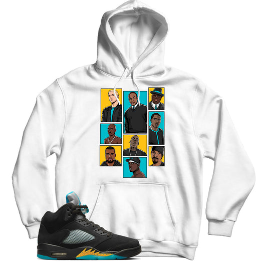 Jordan 5 Aqua hoodie