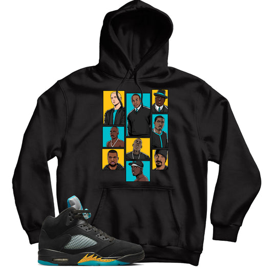 Jordan 5 Aqua hoodie